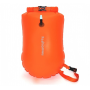 Fashionwu 20L Safety Swimming Buoy PVC Inflatable Drifting Rafting Bag with Belt 12KG Buoyancy Lightweight for Boating Kayaking