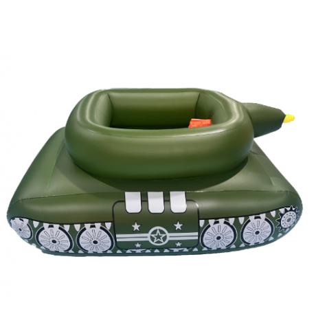Fashionwu PVC inflatable tank water spray truck water battle water spray toy pool water play water gun floating row