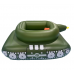 Fashionwu PVC inflatable tank water spray truck water battle water spray toy pool water play water gun floating row