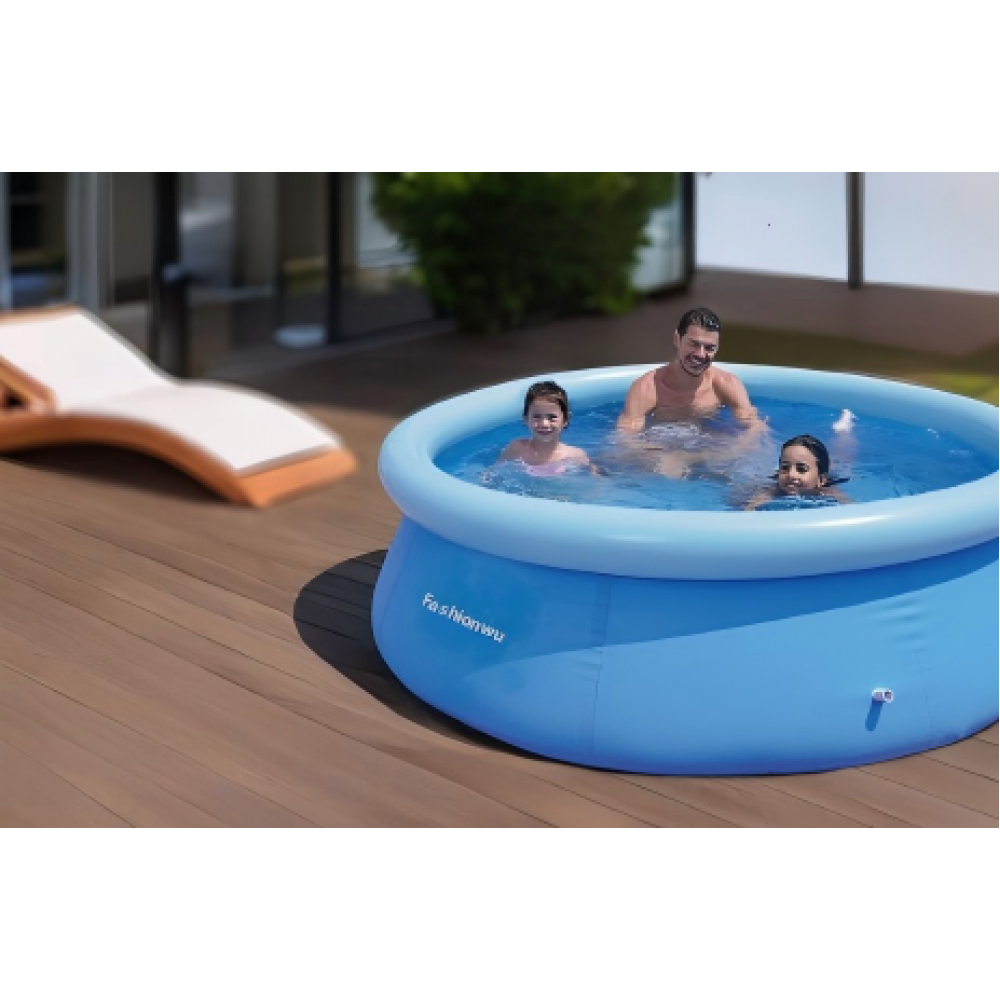 Fashionwu 2490L Round Inflatable Swimming Pool 19-10201