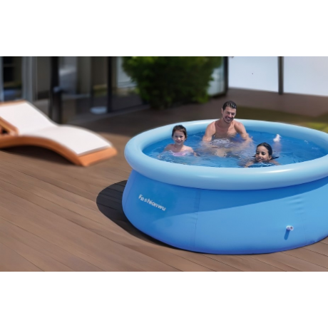 Fashionwu 2490L Round Inflatable Swimming Pool 19-10201