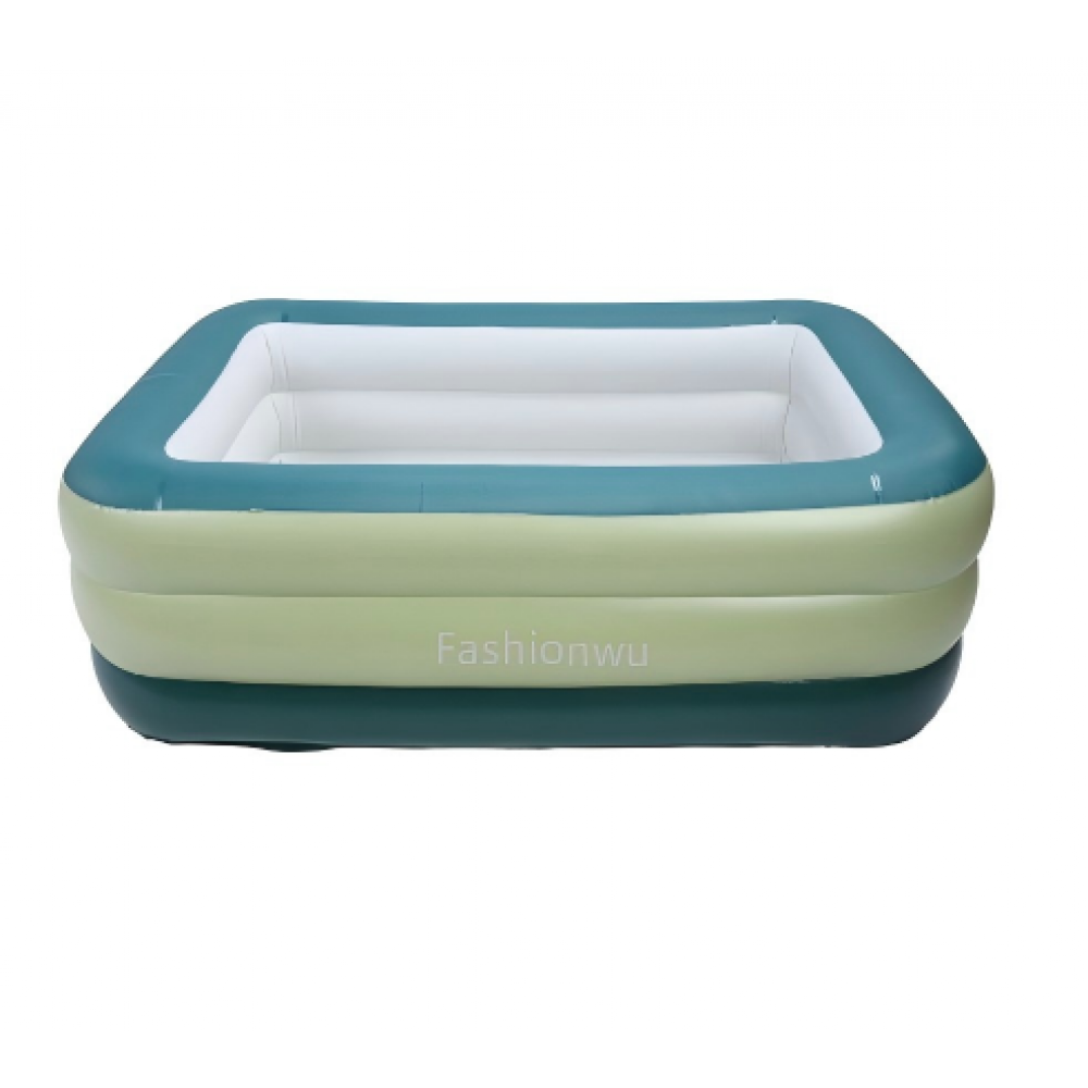 Fashionwu Blow Up Swimming Pool Multifunctional PVC Thickened Foldable Portable Large Capacity Inflatable Pool for Adults for Backyard