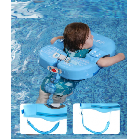 Fashionwu Kids Non-inflatable Floater Infant Baby Swim Float Waist Swimming Trainer Beach Pool Accessories Toys