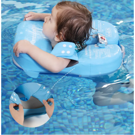 Fashionwu Kids Non-inflatable Floater Infant Baby Swim Float Waist Swimming Trainer Beach Pool Accessories Toys