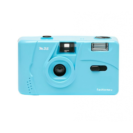 Fashionwu For Kodak Film Camera Vintage M35 Non-Disposable Retro Film Machine Manual Reusable Film Camera with Flash Function